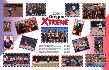 Xtreme Softball poster 2001