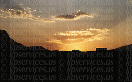Sunrise over Utah, circa 1997